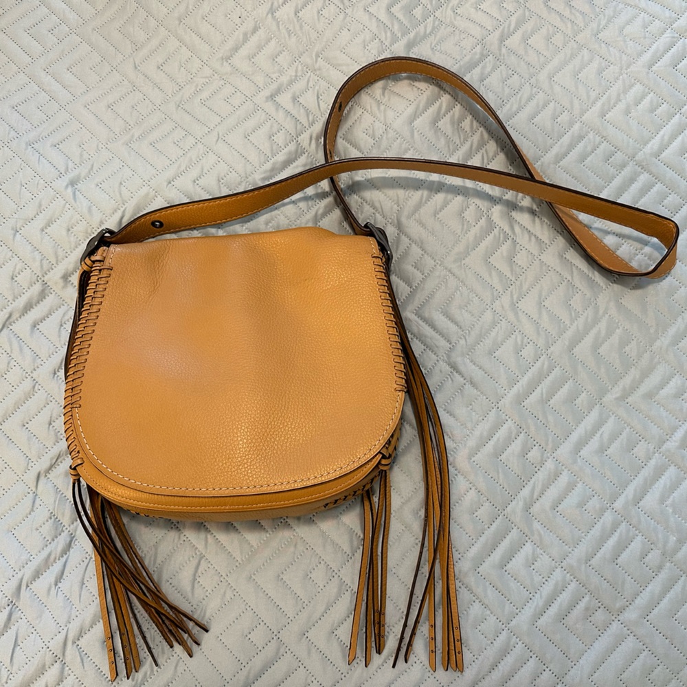 Coach SD-20115 1941 Tan Leather Saddle Bag